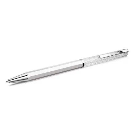Penna Sfera Crystalline, Laccato Bianco, Cromato Swarovski - category_name - XDMG De Marchi Gianotti