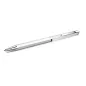Penna Sfera Crystalline, Laccato Bianco, Cromato Swarovski