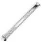 Penna Sfera Crystalline, Laccato Bianco, Cromato Swarovski