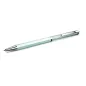 Penna Sfera Crystalline, Laccato Blu, Cromato Swarovski
