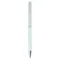 Penna Sfera Crystalline, Laccato Blu, Cromato Swarovski