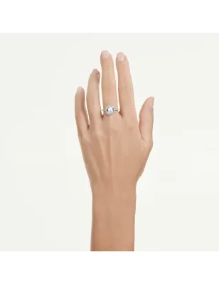Anello Halo Una Angelic, Taglio Cushion mis.55 Donna Swarovski - category_name - XDMG De Marchi Gianotti