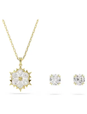 Set Magic, Fiocco di Neve, Finitura Oro 18K Donna Swarovski - category_name - XDMG De Marchi Gianotti