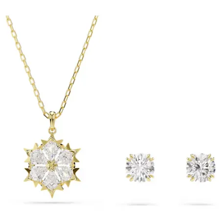 Set Magic, Fiocco di Neve, Finitura Oro 18K Donna Swarovski - category_name - XDMG De Marchi Gianotti