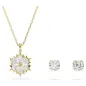 Set Magic, Fiocco di Neve, Finitura Oro 18K Donna Swarovski