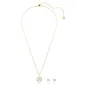 Set Magic, Fiocco di Neve, Finitura Oro 18K Donna Swarovski