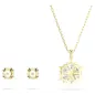 Set Magic, Fiocco di Neve, Finitura Oro 18K Donna Swarovski