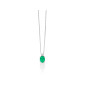 Collana Gemme Preziose Smeraldo Verde Diamanti CLD4548 Donna Miluna Collana Gemme Preziose Smeraldo Verde Diamanti CLD4548 Donna Miluna