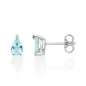 Orecchini Acquamarina Goccia Diamanti ERD3342 Donna Miluna