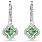 Orecchini Pendenti Una Angelic, Verdi, Placcato Rodio Donna Swarovski Orecchini Pendenti Una Angelic, Verdi, Placcato Rodio Donna Swarovski
