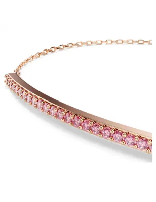 Bracciale Only, Rosa, Finitura Oro Rosa 18K Donna Swarovski