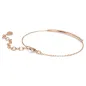 Bracciale Only, Rosa, Finitura Oro Rosa 18K Donna Swarovski