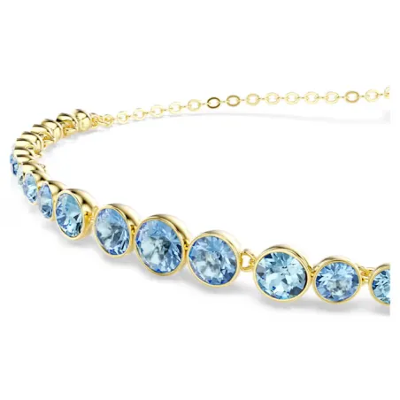 Bracciale Imber, Blu, Finitura Oro 18K Donna Swarovski