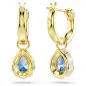 Orecchini Pendenti Chroma, Blu, Taglio Pear,Finitura Oro 18K Swarovski Orecchini Pendenti Chroma, Blu, Taglio Pear,Finitura Oro 18K Swarovski
