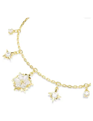 Bracciale Magic, Fiocco di Neve, Finitura Oro 18K Donna Swarovski