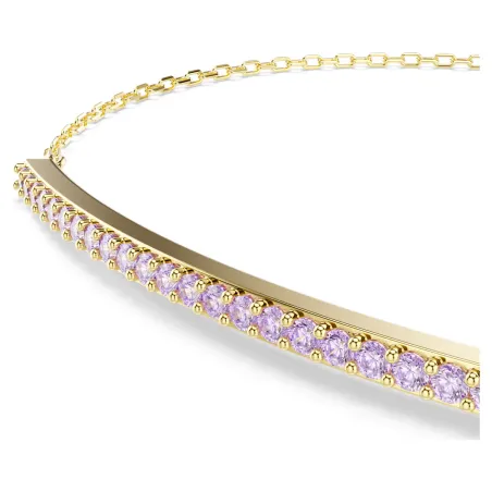 Bracciale Only, Viola, Finitura Oro 18K Donna Swarovski