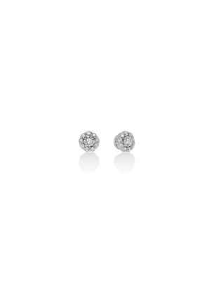 Orecchini Diamanti Pavé Oro Bianco ERD2700 Donna Miluna - category_name - XDMG De Marchi Gianotti