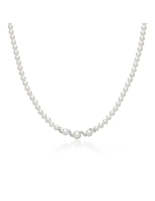 Collana Filo Perle Oriente Topazi Argento PCL6890 Donna Miluna - category_name - XDMG De Marchi Gianotti