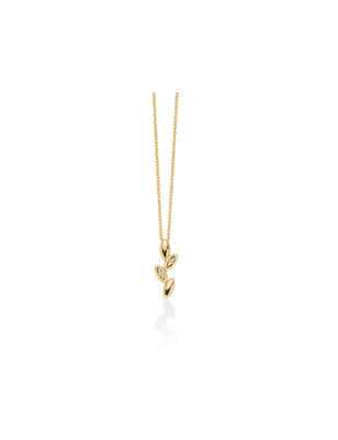 Collana Diamanti Oro Giallo 9kt Rametto CLD4675X Donna Miluna - category_name - XDMG De Marchi Gianotti