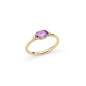 Anello Ametista Viola Diamanti Oro Giallo 9kt LID3891X Donna Miluna Anello Ametista Viola Diamanti Oro Giallo 9kt LID3891X Donna Miluna