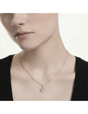 Collana Pendente Magic, Fiocco di Neve, Finitura Oro 18K Donna Swarovski - category_name - XDMG De Marchi Gianotti