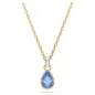 Collana Chroma, Taglio Pear, Blu, Finitura Oro 18K Donna Swarovski Collana Chroma, Taglio Pear, Blu, Finitura Oro 18K Donna Swarovski
