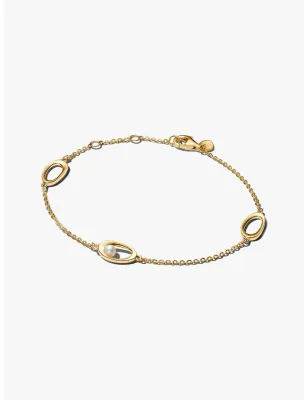 Bracciale Ovali Linea Sinuosa con Perla cm.16 Donna Pandora - category_name - XDMG De Marchi Gianotti