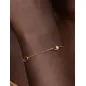 Bracciale Ovali Linea Sinuosa con Perla cm.16 Donna Pandora Bracciale Ovali Linea Sinuosa con Perla cm.16 Donna Pandora