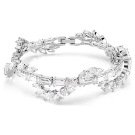 Bracciale Mesmera, Taglio Misto, Bianco, Placcato Rodio Donna Swarovski - category_name - XDMG De Marchi Gianotti
