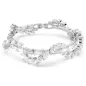 Bracciale Mesmera, Taglio Misto, Bianco, Placcato Rodio Donna Swarovski Bracciale Mesmera, Taglio Misto, Bianco, Placcato Rodio Donna Swarovski