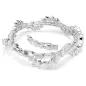 Bracciale Mesmera, Taglio Misto, Bianco, Placcato Rodio Donna Swarovski Bracciale Mesmera, Taglio Misto, Bianco, Placcato Rodio Donna Swarovski