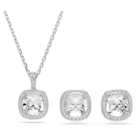 Set Una Angelic, Taglio Cushion, Bianco Donna Swarovski - category_name - XDMG De Marchi Gianotti