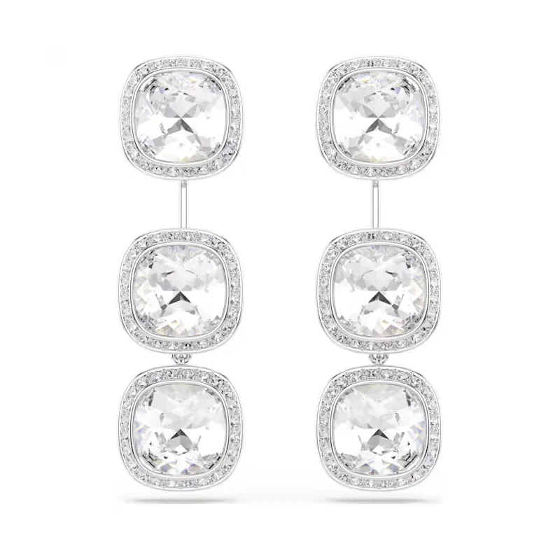Orecchini Una Angelic, Taglio Cushion, Bianchi Donna Swarovski Orecchini Una Angelic, Taglio Cushion, Bianchi Donna Swarovski