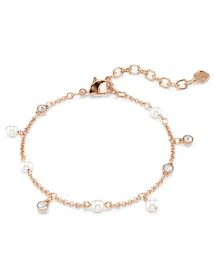 Bracciale Imber, Crystal Pearl, Finitura Oro Rosa 18K Donna Swarovski - category_name - XDMG De Marchi Gianotti