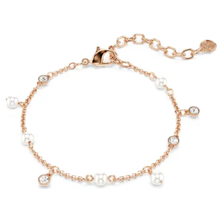 Bracciale Imber, Crystal Pearl, Finitura Oro Rosa 18K Donna Swarovski - category_name - XDMG De Marchi Gianotti