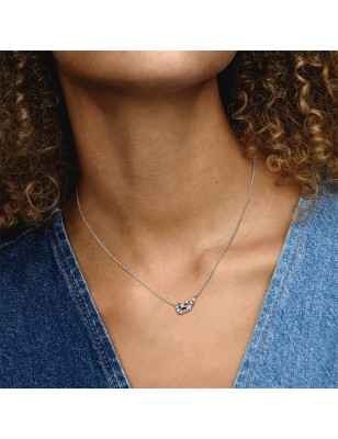 COLLANA LUNA CRESCENTE STELLE DONNA PANDORA  392991C01-45 Pandora