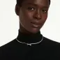 Collana Matrix, Taglio Round, Bianca, Placcato Rodio Donna Swarovski Collana Matrix, Taglio Round, Bianca, Placcato Rodio Donna Swarovski