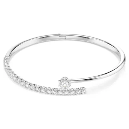 Bracciale Rigido Matrix, Bianco, Placcato Rodio, Mis.M Donna Swarovski - category_name - XDMG De Marchi Gianotti