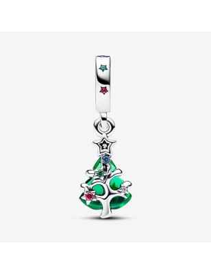 CHARM PENDENTE ALBERO DI NATALE STELLE DONNA PANDORA  792983C01 Pandora