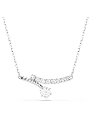 Collana Matrix, Taglio Round, Bianca Donna Swarovski - category_name - XDMG De Marchi Gianotti