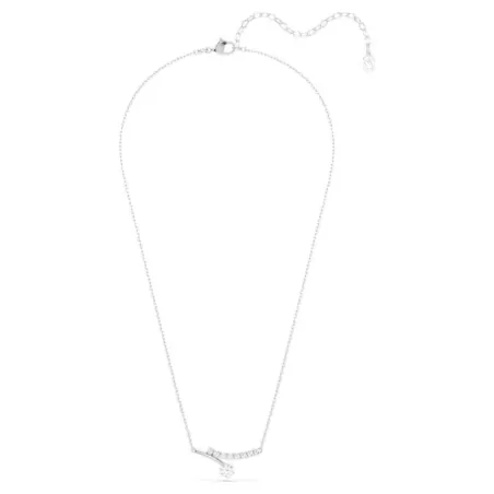 Collana Matrix, Taglio Round, Bianca Donna Swarovski