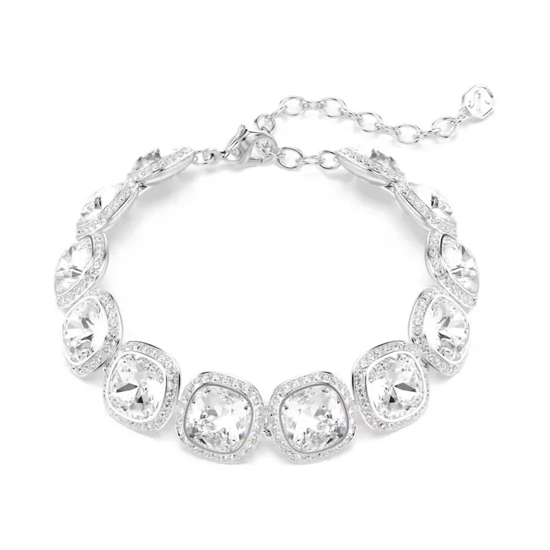 Bracciale Una Angelic, Taglio Cushion, Bianco Donna Swarovski Bracciale Una Angelic, Taglio Cushion, Bianco Donna Swarovski