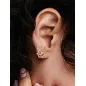 Orecchini Cuore Infinito Pietre Luminose Donna Pandora