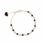 Bracciale con Maglie e Pietre di Spinello Nero Donna Maman et Sophie Bracciale con Maglie e Pietre di Spinello Nero Donna Maman et Sophie