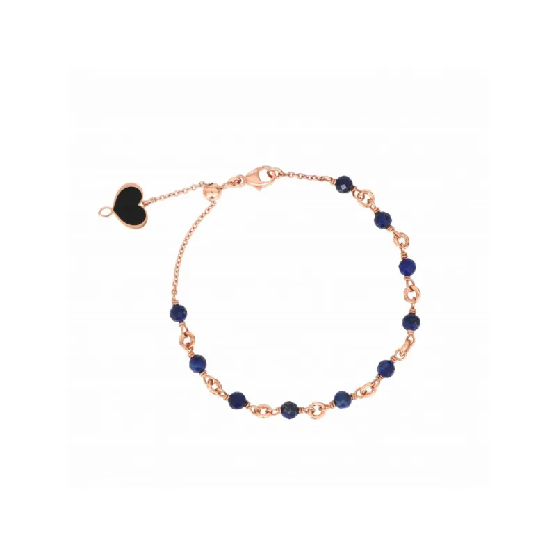 Bracciale con Maglie e Pietre di Lapislazzuli Donna Maman et Sophie Bracciale con Maglie e Pietre di Lapislazzuli Donna Maman et Sophie
