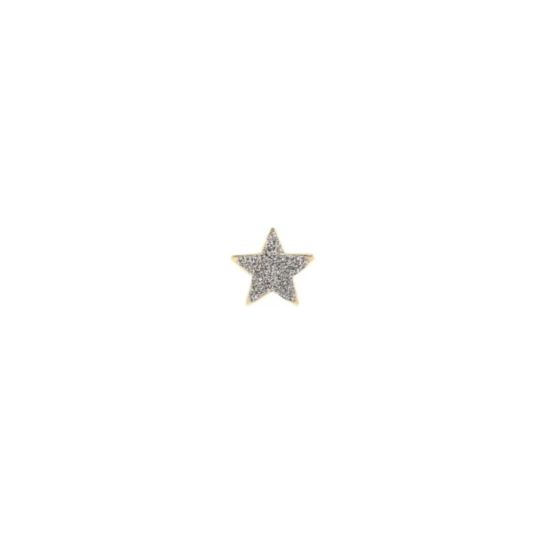 Monorecchino 18KT Stella Polvere Cromo Donna Maman et Sophie