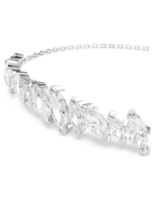 Bracciale Mesmera, Taglio Marquise, Bianco Donna Swarovski