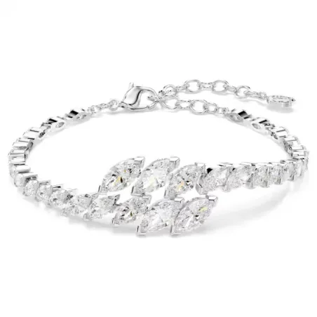 Bracciale Mesmera, Taglio Marquise, Bianco, Placcato Rodio Donna Swarovski - category_name - XDMG De Marchi Gianotti