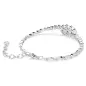 Bracciale Mesmera, Taglio Marquise, Bianco, Placcato Rodio Donna Swarovski