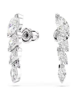 Orecchini Mesmera, Taglio Marquise, Bianchi Donna Swarovski